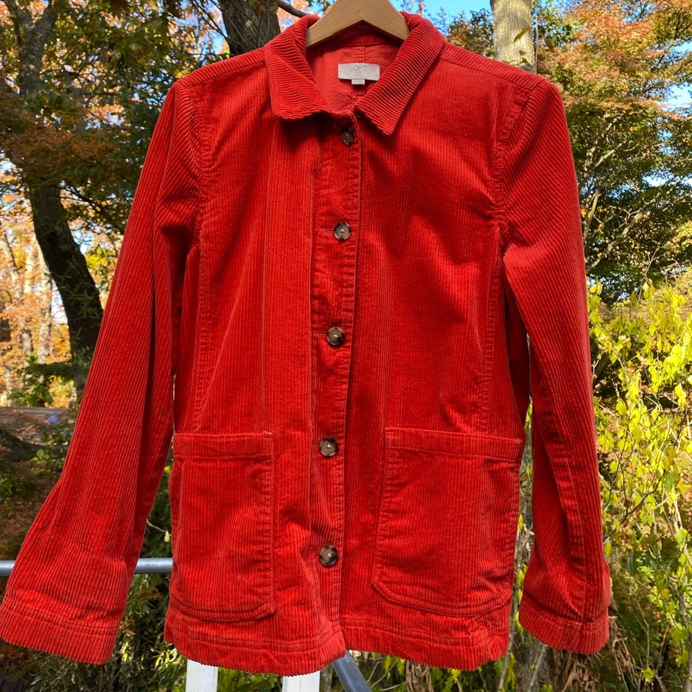 Women’s Loft corduroy barn jacket - Picture 1 of 4